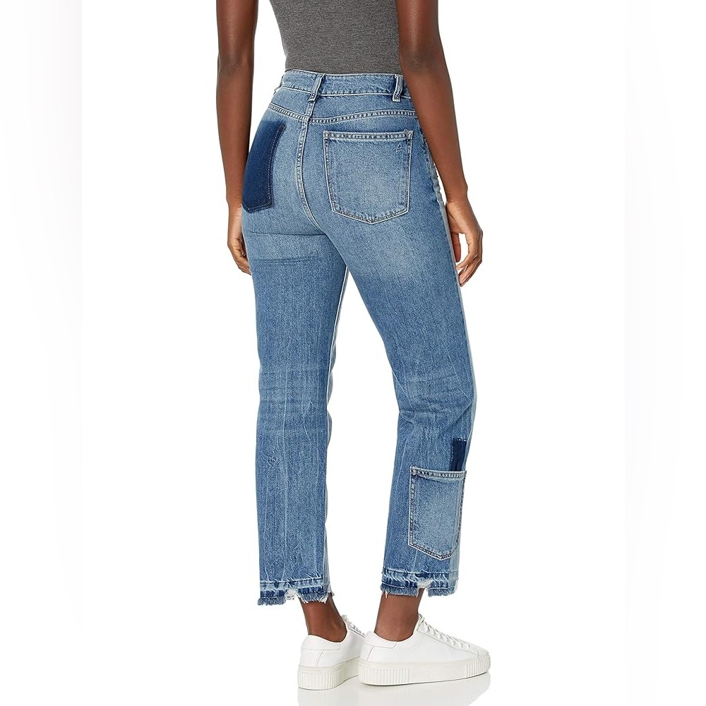 DL1960 (wore 2-4 times) Women's Blue Patchwork Jeans